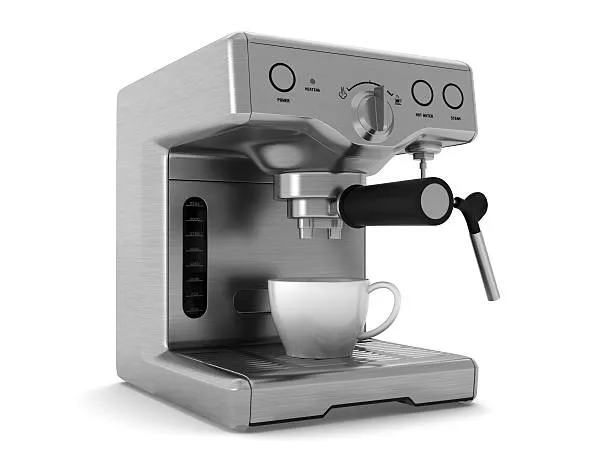Cafeteira expresso com moedor de grãos