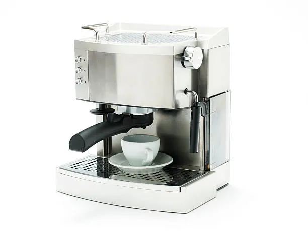 Máquina de café expresso com moedor