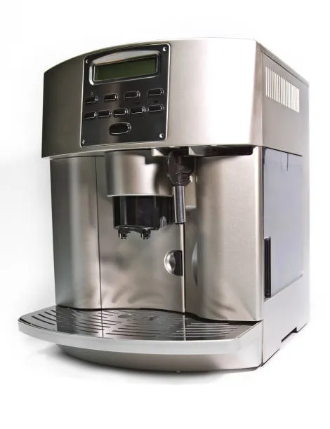 Máquina de café com moedor no Vale de Itajai