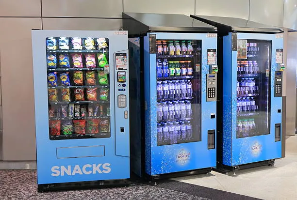 Máquina de snacks no Vale de Itajai