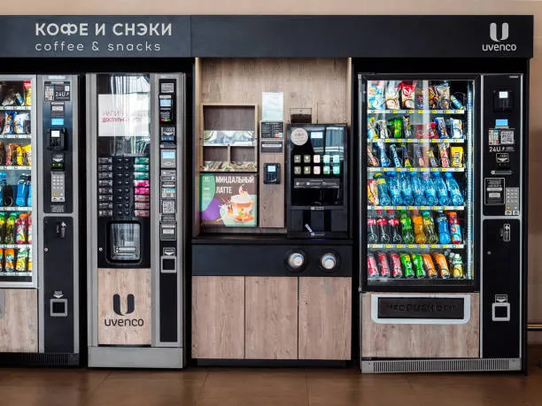 Vending machine café aluguel